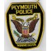 United States Plymouth Police Minnesota Cloth Patch