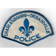 Canadian Charlesbourg Orsainville Quebec Police Cloth Patch