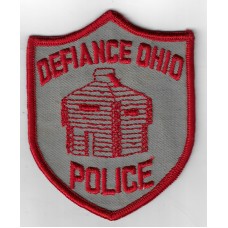 United States Defiance Ohio Police Cloth Patch