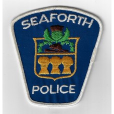 Canadian Seaforth Police Cloth Patch