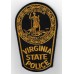 United States Virginia State Police Cloth Patch