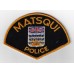 Canadian Matsqui Police Cloth Patch