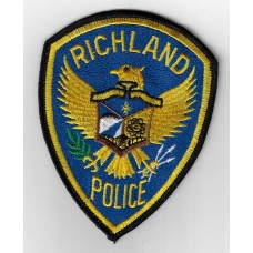 United States Richland Police Cloth Patch