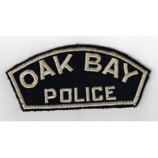 Canadian Oak Bay Police Cloth Patch