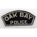 Canadian Oak Bay Police Cloth Patch