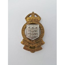 Royal Army Ordnance Corps (R.A.O.C.) Cap Badge - King's Crown