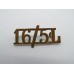 16th / 5th Queen's Lancers (16/5L) Shoulder Title