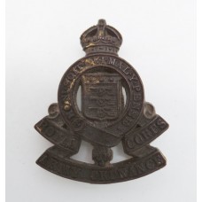 Royal Army Ordnance Corps (R.A.O.C.) WW2 Plastic Economy Cap Badge