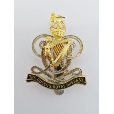 Queen's Royal Hussars Cap Badge - Queen's Crown