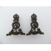 Pair of Pioneer Corps Officers Service Dress Collar Badges - King's Crown