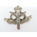 South Staffordshire Regiment Chrome Cap Badge - King's Crown