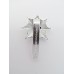 Royal Anglian Regiment Anodised (Staybrite) Cap Badge - Queen's Crown