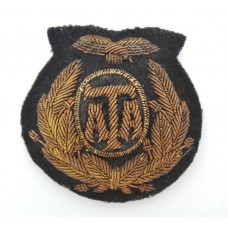 Rare WW2 Air Transport Auxiliary (A.T.A.) Bullion Cap Badge