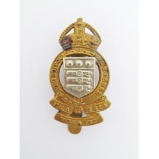 Royal Army Ordnance Corps (R.A.O.C.) Cap Badge - King's Crown