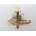 Royal Artillery Anodised (Staybrite) Cap Badge - Queen's Crown