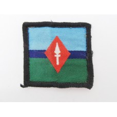 1 Corps Royal Signals Cloth Formation Sign