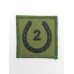 2 Signal Group Royal Signals Cloth Formation Sign (Combat)