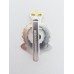Royal Army Medical Corps (R.A.M.C.) Anodised (Staybrite) Cap Badge - Queen's Crown