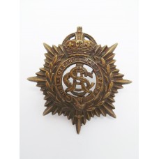 Army Service Corps Officer's Service Dress Cap Badge - King's Crown