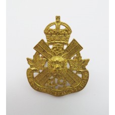 Canadian Infantry 49th Bn. Loyal Edmonton Regiment Collar Badge