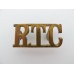 Royal Tank Corps (R.T.C.) Shoulder Title