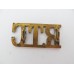 Royal Tank Corps (R.T.C.) Shoulder Title