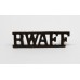 Royal West African Frontier Force (R.W.A.F.F.) Officer's Service Dress Shoulder Title