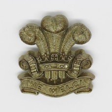 Welch Regiment WW2 Plastic Economy Cap Badge