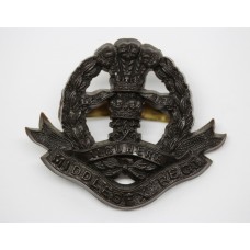 Middlesex Regiment WW2 Plastic Economy Cap Badge