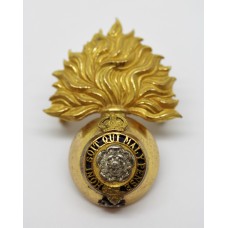 Royal Fusiliers (City of London Regiment) Officer's Dress Cap Badge - King's Crown