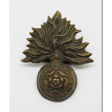 Royal Fusiliers (City of London Regiment) Officer's Service Dress Cap Badge - King's Crown