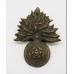 Royal Fusiliers (City of London Regiment) Officer's Service Dress Cap Badge - King's Crown