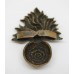 Royal Fusiliers (City of London Regiment) Officer's Service Dress Cap Badge - King's Crown