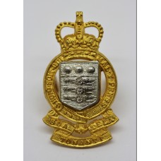 Royal Army Ordnance Corps (R.A.O.C.) Officer's Dress Cap Badge - Queen's Crown