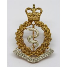 Royal Army Medical Corps (R.A.M.C.) Officer's Dress Cap Badge - Queen's Crown