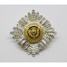 Scots Guards RSM's Silver, Gilt & Enamel Cap Badge