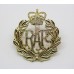 Royal Air Force (R.A.F.) Anodised (Staybrite) Cap Badge - Queen's Crown