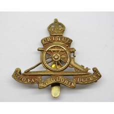 Royal Artillery Beret Badge - King's Crown