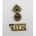 Royal Dublin Fusiliers (R.D.F.) Shoulder Title