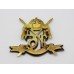 16th Queen's Lancers Officer's Dress Collar Badge - King's Crown