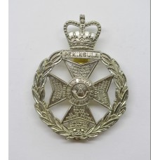 Royal Green Jackets Cap Badge - Queen's Crown