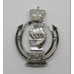 Royal Armoured Corps (R.A.C.) Anodised (Staybrite) Cap Badge - Queen's Crown