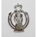 Royal Armoured Corps (R.A.C.) Anodised (Staybrite) Cap Badge - Queen's Crown