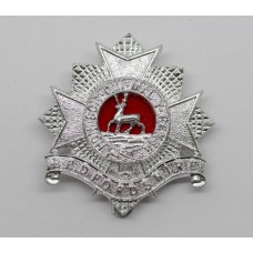 Bedfordshire Regiment (Territorials) Anodised (Staybrite) Cap Badge