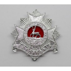 Bedfordshire Regiment (Territorials) Anodised (Staybrite) Cap Bad
