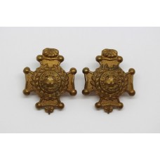 Pair of Royal Sussex Regiment Collar Badges