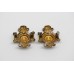 Pair of Royal Sussex Regiment Collar Badges