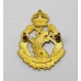 Royal Army Dental Corps (R.A.D.C.) Officer's Dress Cap Badge - King's Crown (2nd Pattern)