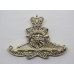 Royal Artillery Anodised (Staybrite) Cap Badge - Queen's Crown