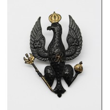 14th / 20th Hussars Cap Badge (Blackened Metal)